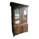 Large two-part oak buffet from the Regency period