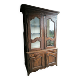 Large two-part oak buffet from the Regency period