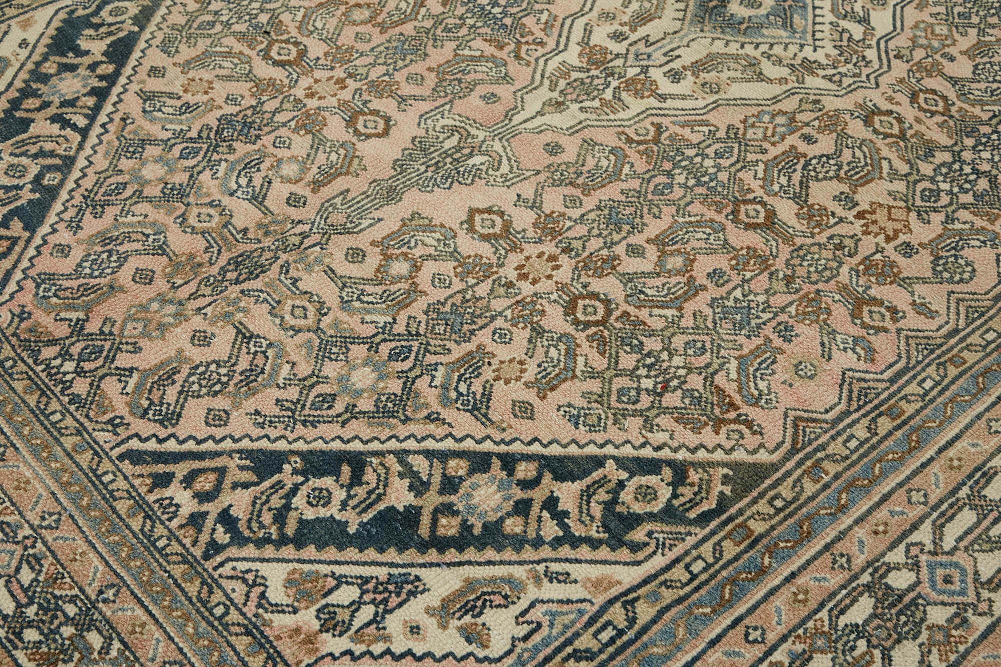 Handmade oriental rug 1980s 206 cm x 301 cm