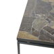 Vintage brutalist coffee table in slate in the style of P. Kingma, made in the 1970s.