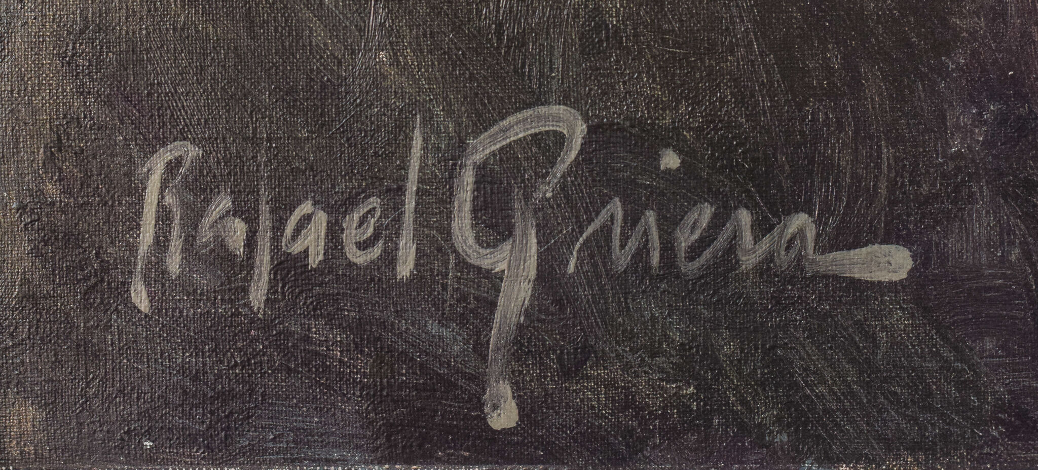 Rafael griera - portrait of a lady at a window