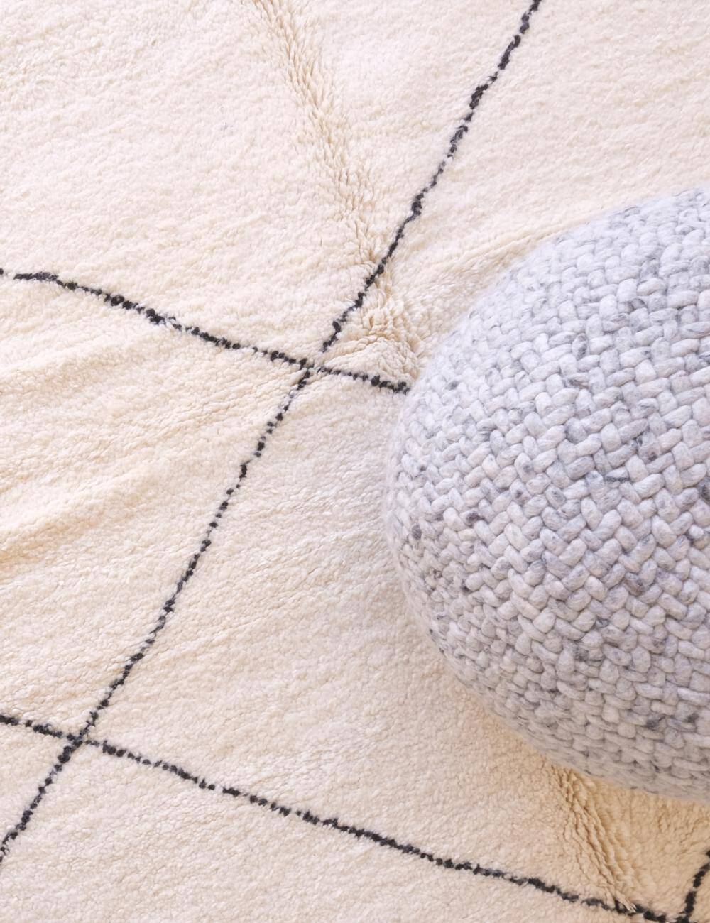 Beni Ourain Lozenge Rug - 363 x 250 cm