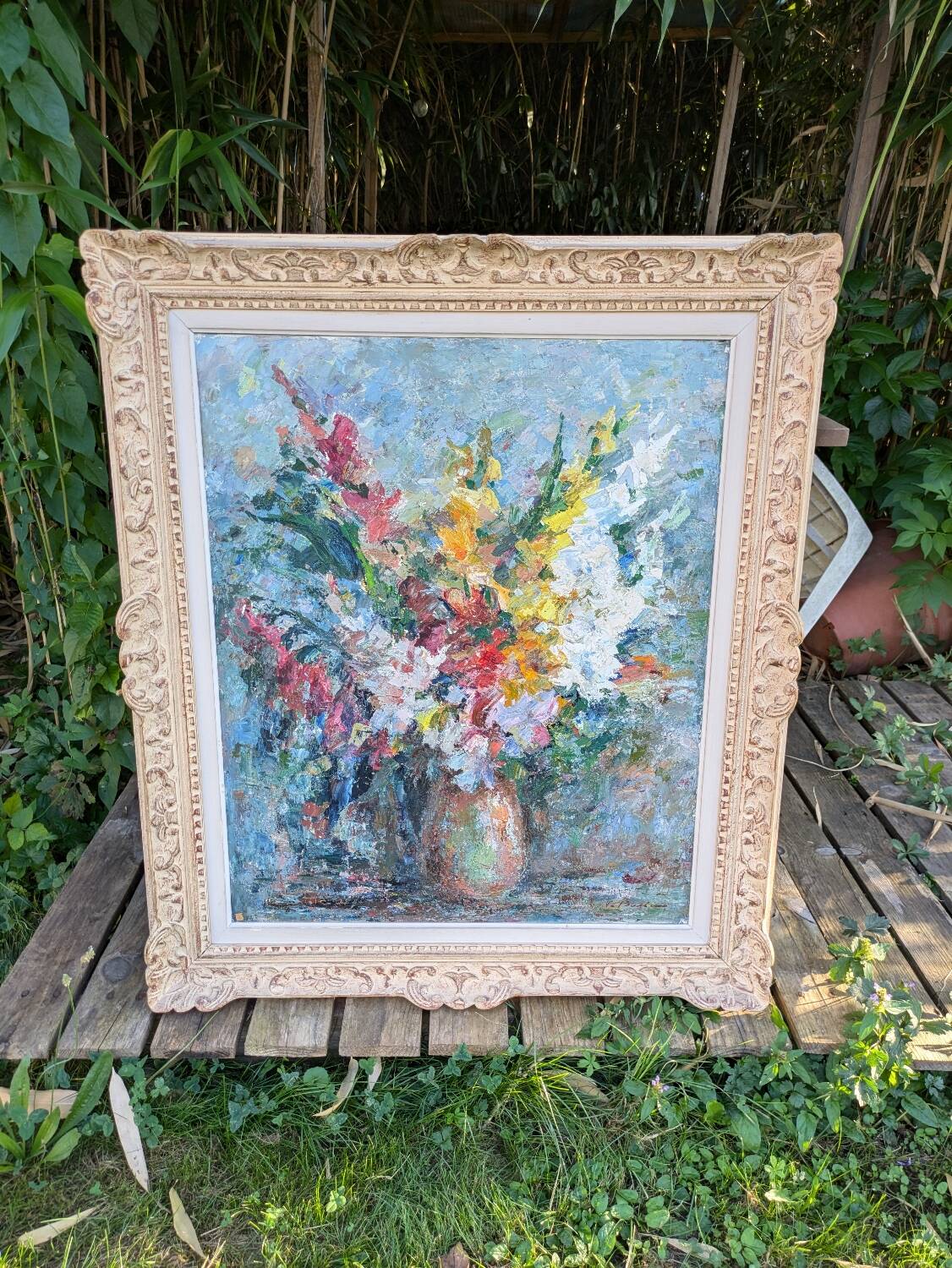 Bouquet painting