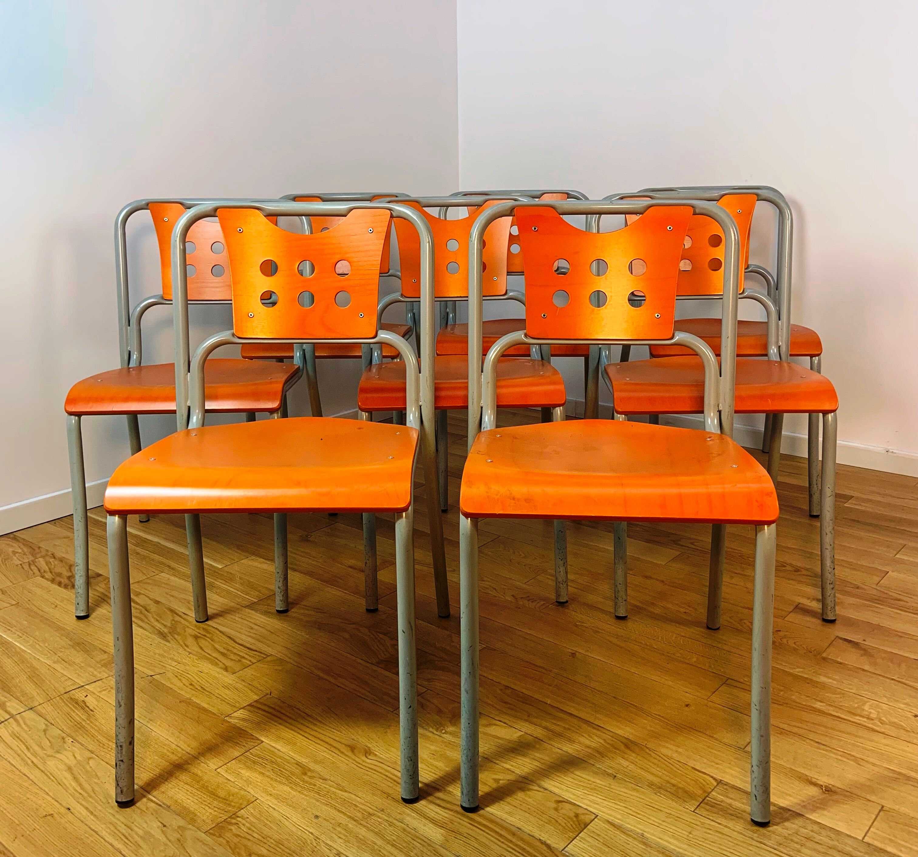 Vintage community chair