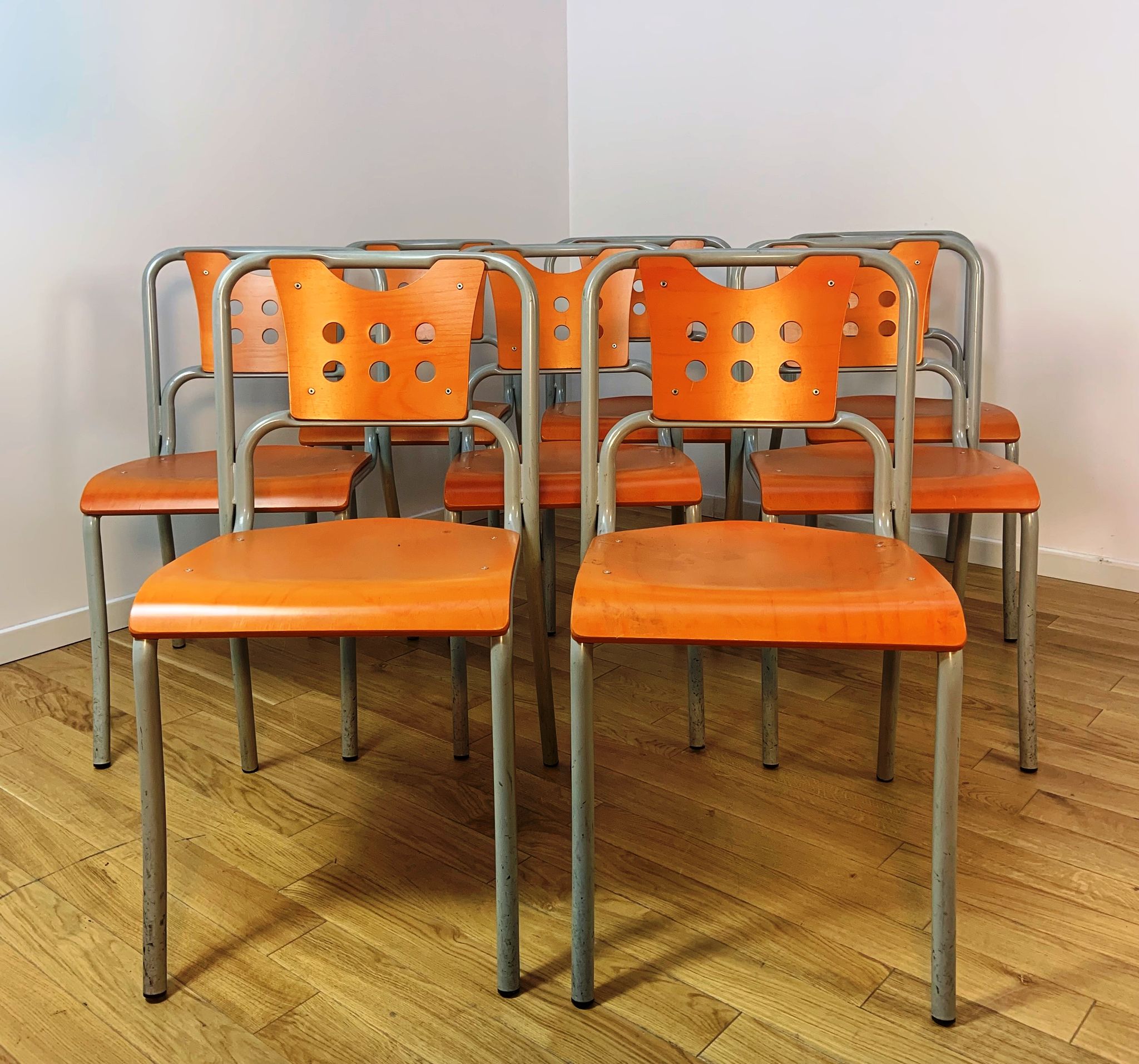 Vintage community chair
