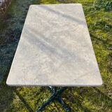 Marble table