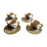 Set of 4 coffee cups