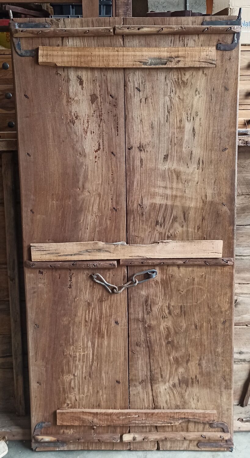 Old wooden door