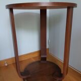 Art Deco tripod console pedestal table