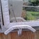Former Wall coat hangers painted in gray iron