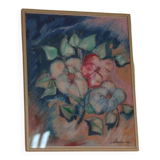 Fleurs au pastel par Petersen, 1995