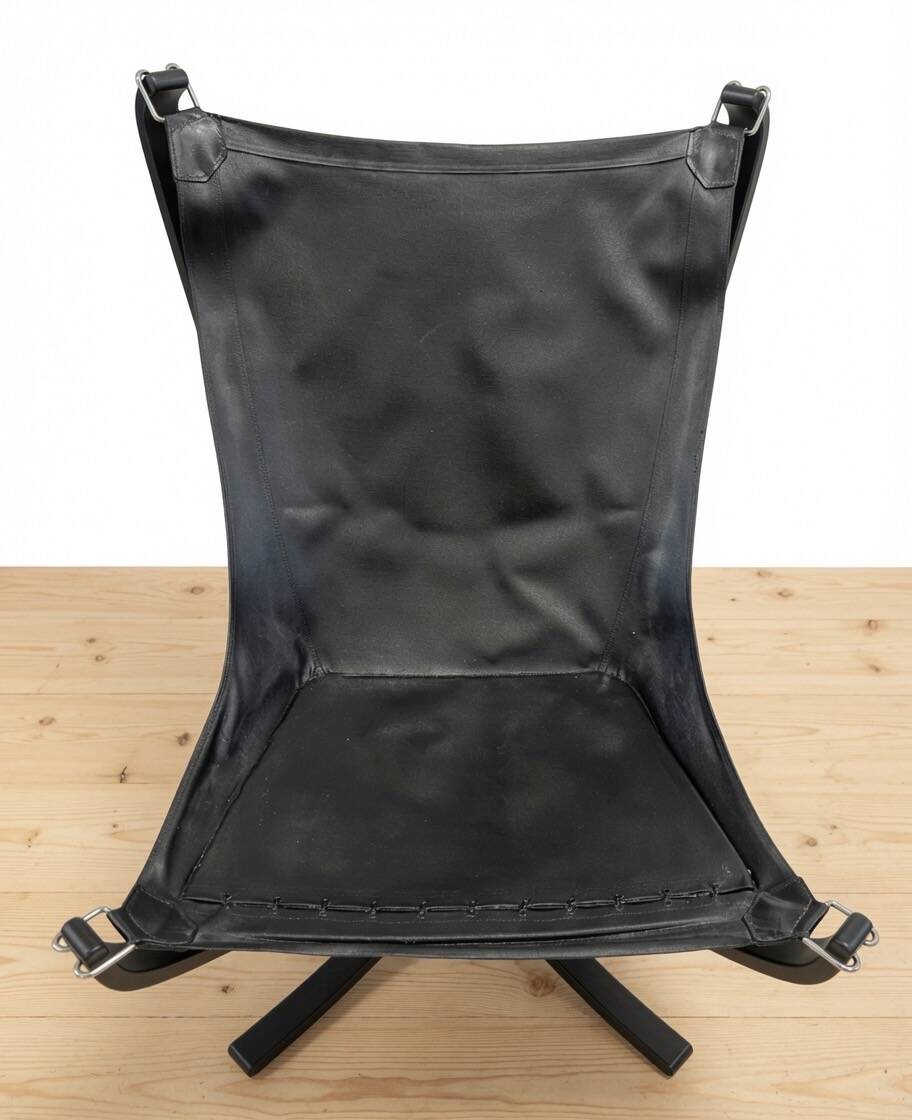 Fauteuil Falcon par Sigurd Ressell pour Vatne Møbler, Norvège.