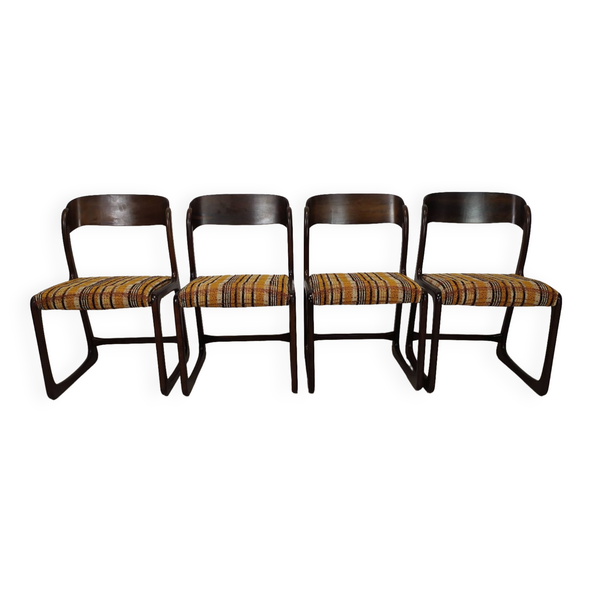 Set of 4 Baumann chairs