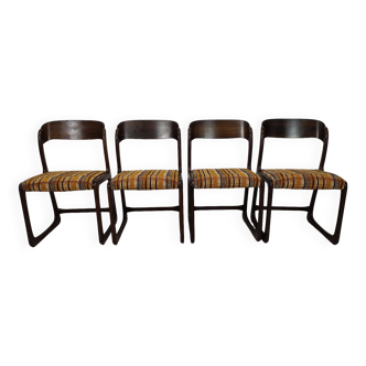 Set of 4 Baumann chairs