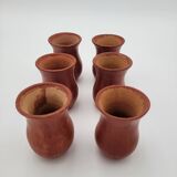 Artisanal terracotta service