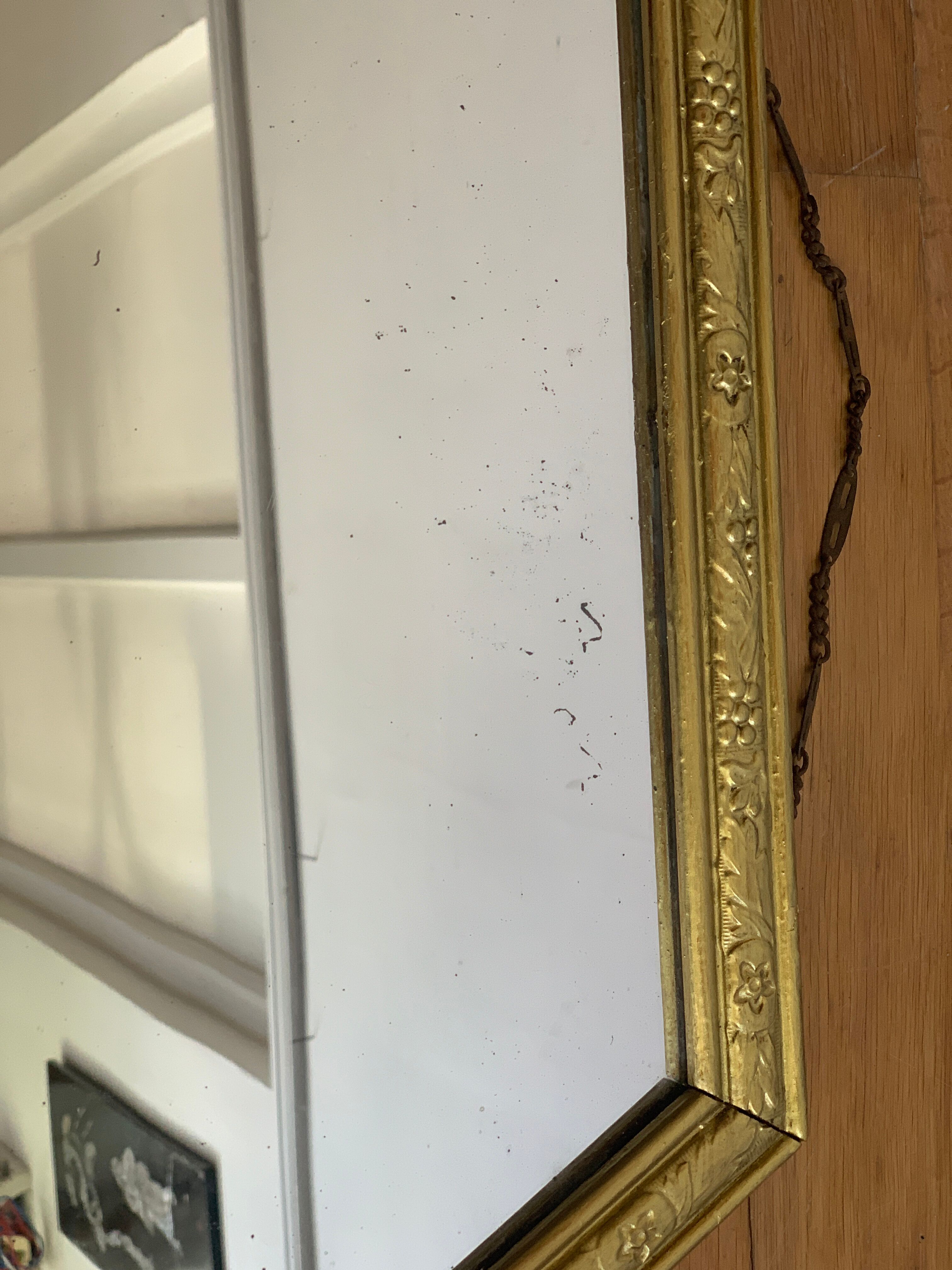 Miroir art déco 50x32