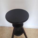 Tabouret à vis en bois