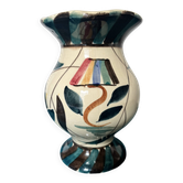 Vase sixties motif lampshade