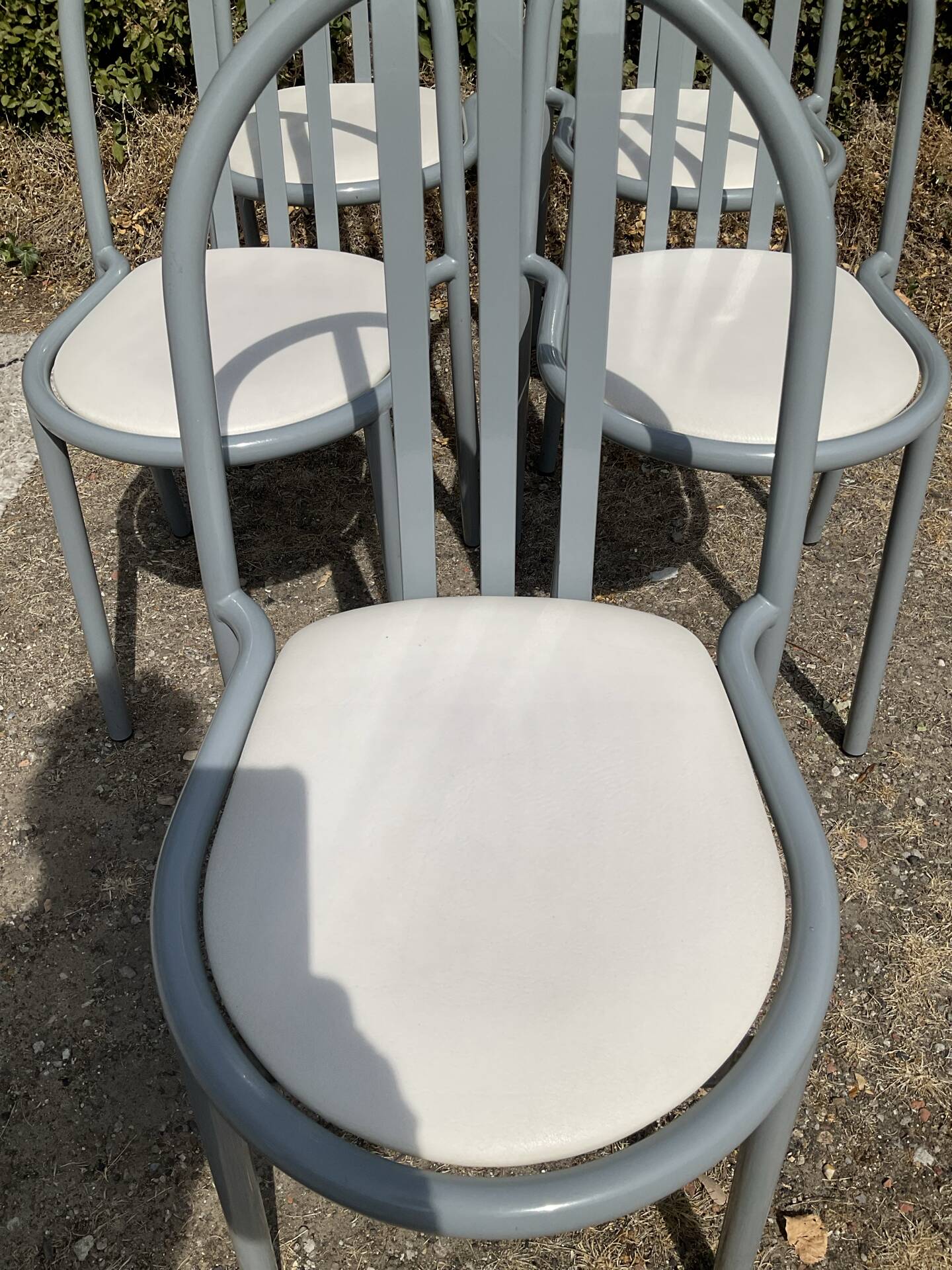 Ensemble Robert Mallet Stevens table à manger et 5 chaises