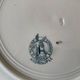 6 antique dessert plates in Saint-Amand earthenware (Nord)