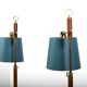 Pair of 1940s-50s Floorlamps by Lysberg, Hansen & Terp.