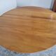 Table à manger en orme de Luigi Gorgoni années 80