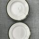 Plates on pedestal nineteenth century Villeroy and Boch