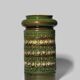 Aldo Londi "Rimini" Ceramic Green Vase, For Bitossi, 1960s