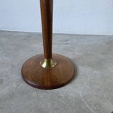 Pair of art deco oak side tables