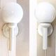 Pair of Abo Randers wall lights, 1970s