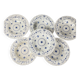 Set of 6 "Finlandia" soup plates by Myott, Staffordshire, UK