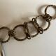 Mirror 1960 golden brutalist chain