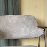 1970s Desk Chair with Teak Arms