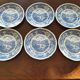6 flat plates Burgenland blue Villeroy & Boch