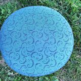 Tabouret pouf ancien style Louis XVl