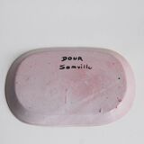Plat ou vide-poche décoratif vintage - Dour - Roger Somville