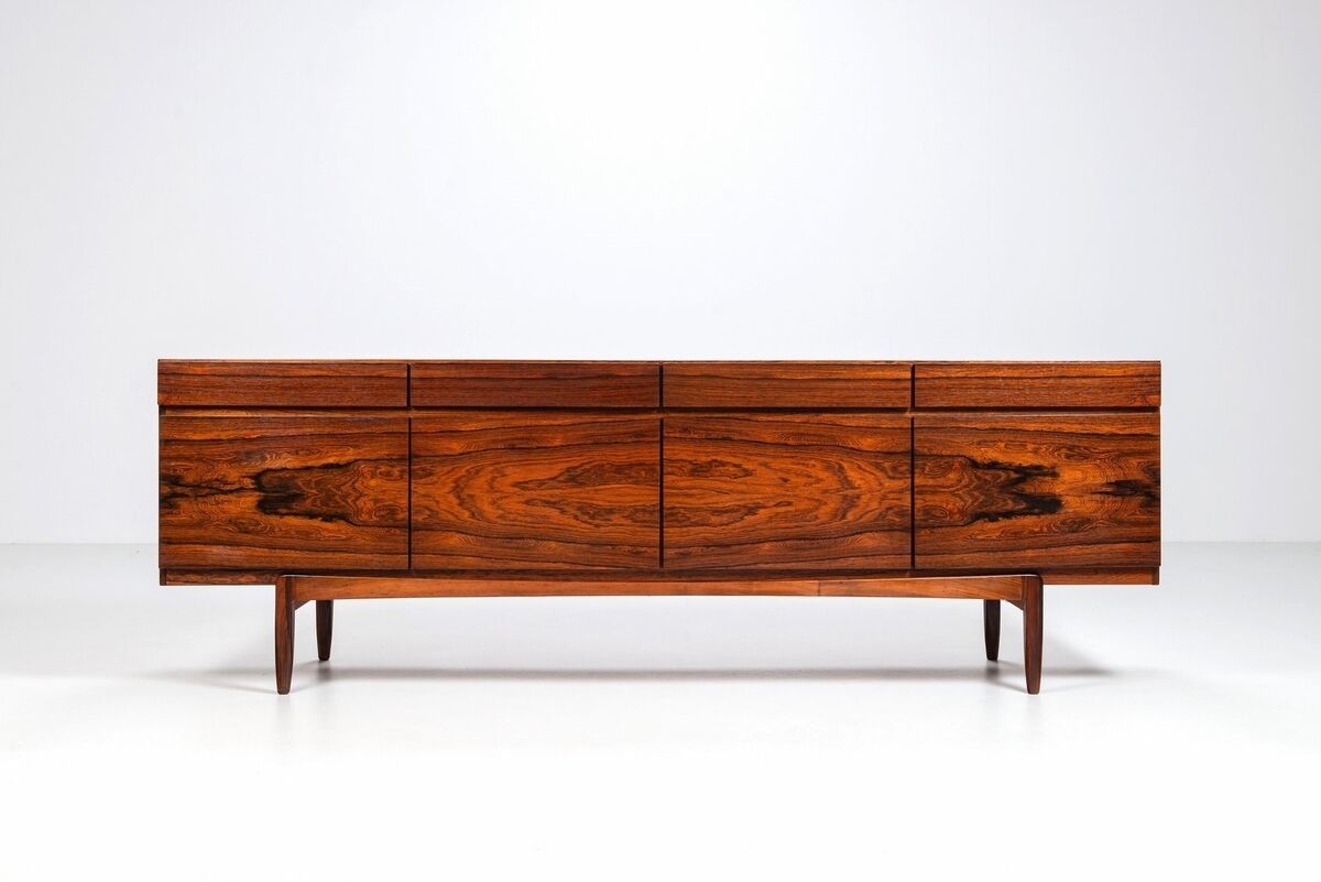 IB Kofod Larsen “FA-66” sideboard in rosewood Faarup Denmark 1960