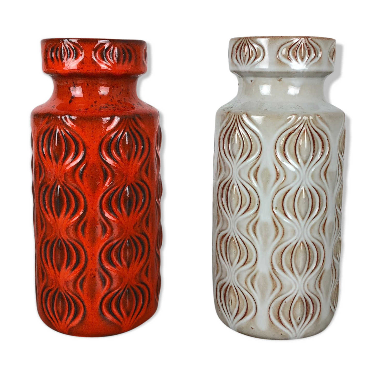 Set of 'Onion' vases made by Scheurich, Germany
