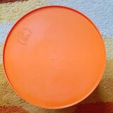 Orange paper bin Syla, 1970