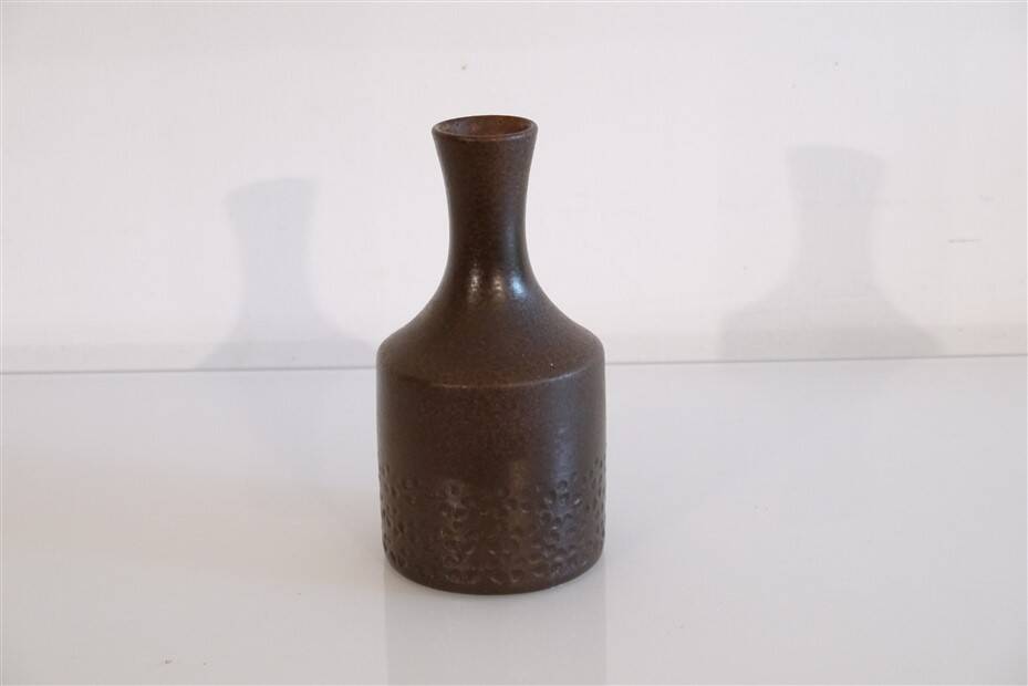 Swedish ceramic vase from Uppsala Ekeby 1970