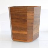 Danish teak wastepaper basket 1960