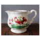 Large vintage ceramic milk jug, Saint Clément France, Le Coq motif