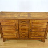 Sideboard oak René Gabriel 1950
