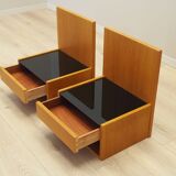 Set of hanging bedside cabinets, Danish design, 1960s, designer: Hans J. Wegner, manufacturer: Getam