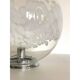 Lampe de table contemporaine en verre de murano blanc de murano dans le style des années 70