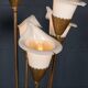 VINTAGE 20thC ITALIAN CALLA FLOOR LAMP BY ANGELO LELLI FOR ARREDOLUCE c1960
