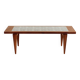 Restored rosewood coffee table