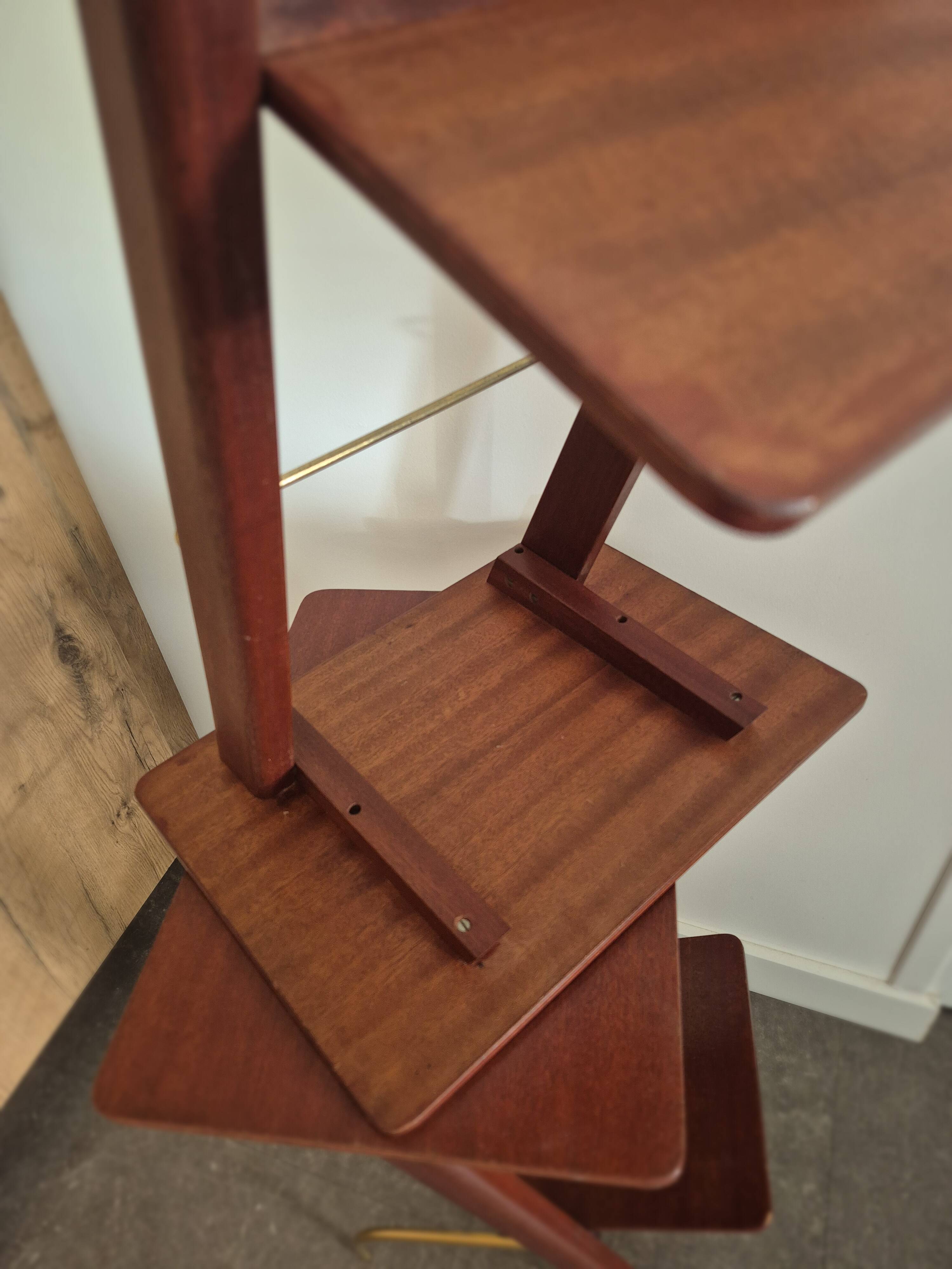 Pair of vintage 50s bedside tables or end tables