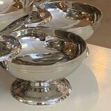 Set of 6 stainless steel cups