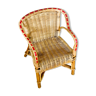 Rattan and wicker children's chair
